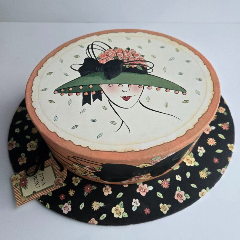 Decorative Hat Box Gift Box Shelf Decor Storage Gift Box